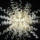 Spirals Sprung Hand Blown Glass Chandelier - Blown Glass Collective