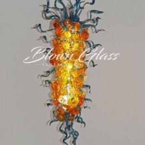 Baubles & Ribbons Hand Blown Glass Chandelier - Blown Glass Collective