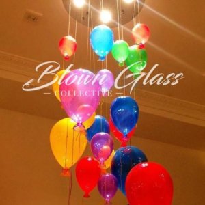 Child's Play Hand Blown Glass Chandelier - Blown Glass Collective