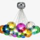 Chandelier - Balloons Suspended - Blown Glass Collective