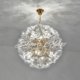 Glass Pendant Lights - Poppy Sphere - Blown Glass Collective