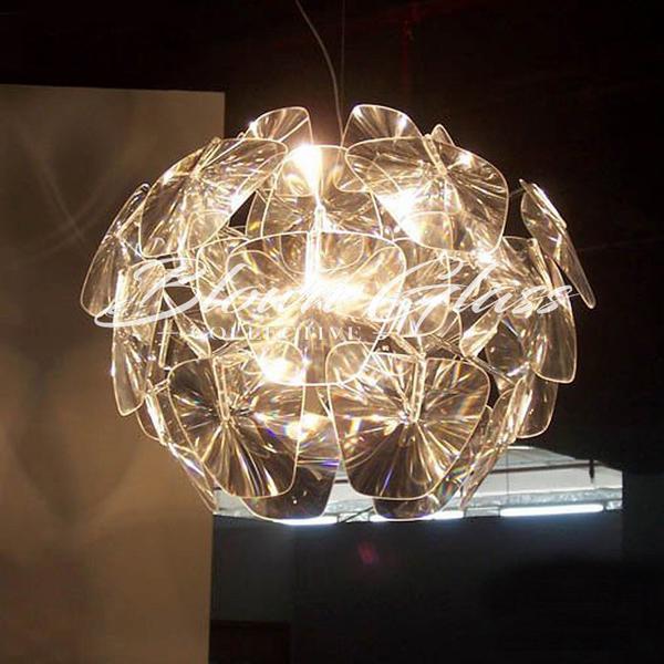 Pendant Light Chandeliers - Glass Reflected - Blown Glass Collective